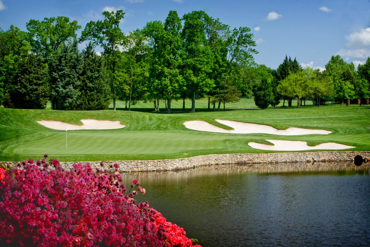 Robert Trent Jones Golf Club, Lake Manassas, Virginia Golf course